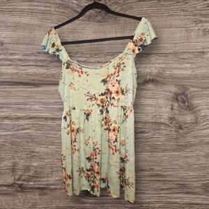 Torrid Off Shoulder Floral Blouse